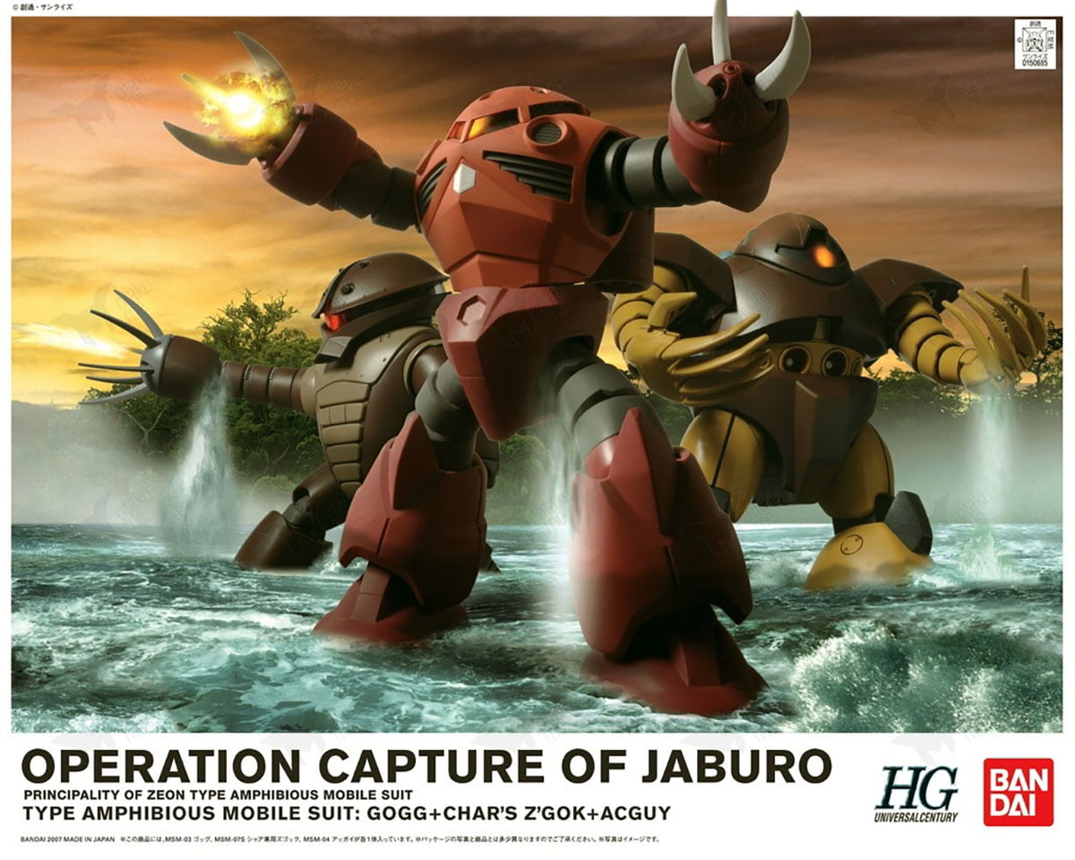 HGUC 1/144 OPERATION CAPTURE OF JABURO - Rise of Gunpla