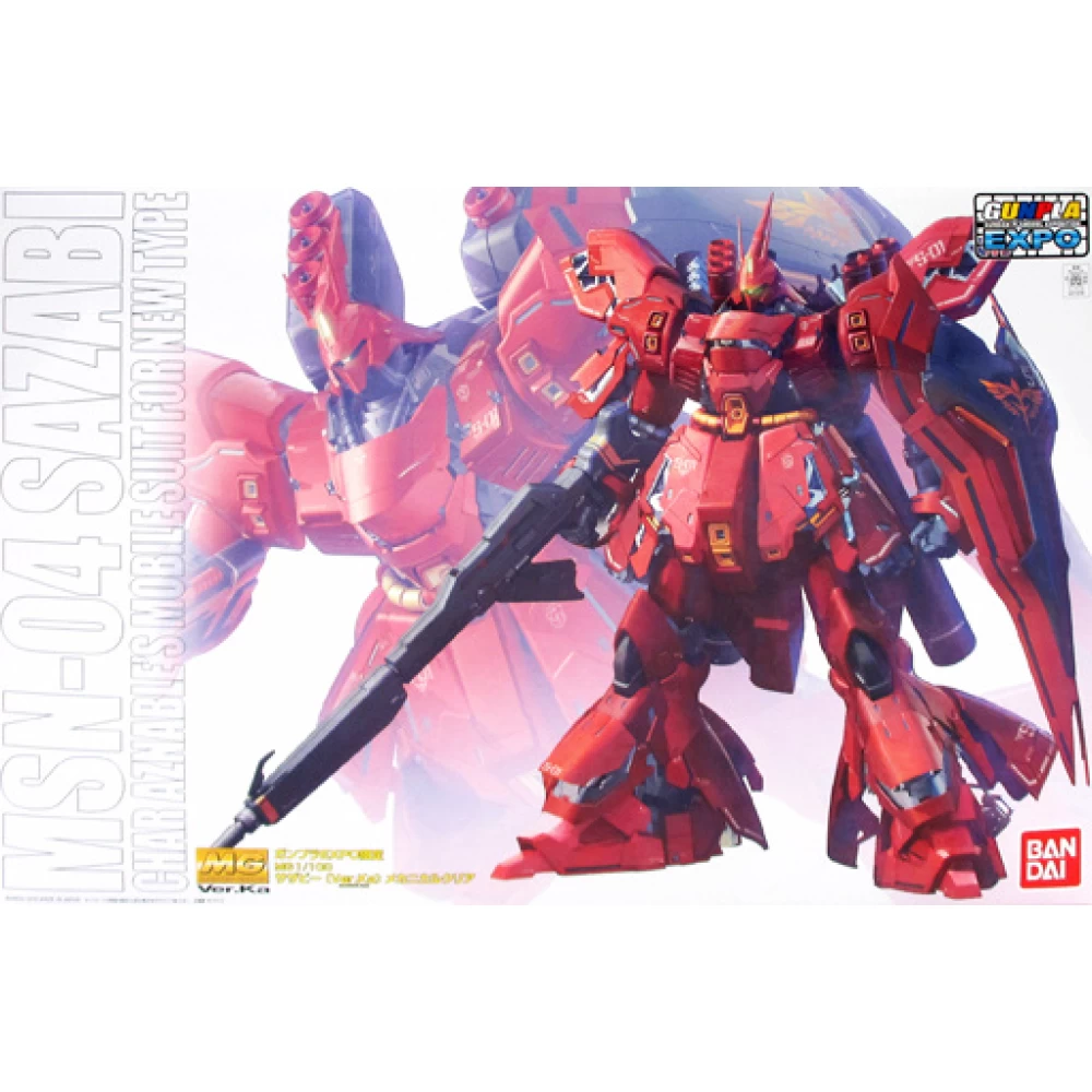 MG 1/100 SAZABI VER.KA MECHANICAL CLEAR VER.