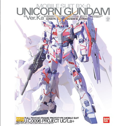 Super Detail Up 1/100 MG Gundam RX-0 Unicorn Gundam Ver.Ka Decal Model Kit 5078 