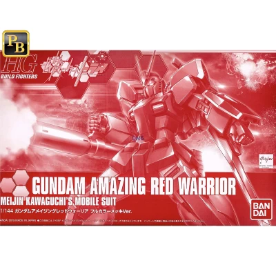 HGBF 1/144 AMAZING RED WARRIOR FULL COLOR COATING