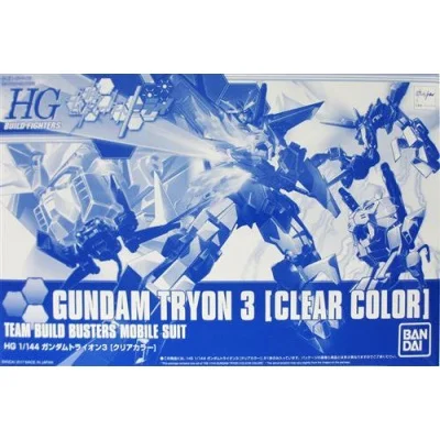 HGBF 1/144 GUNDAM TRYON 3 [CLEAR COLOR]