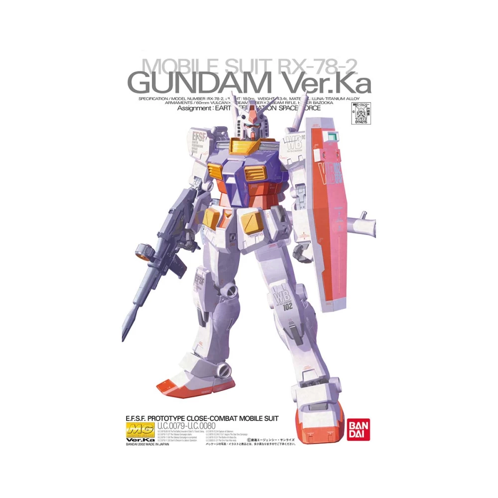 MG 1/100 RX-78-2 GUNDAM (VER.KA) - Rise of Gunpla