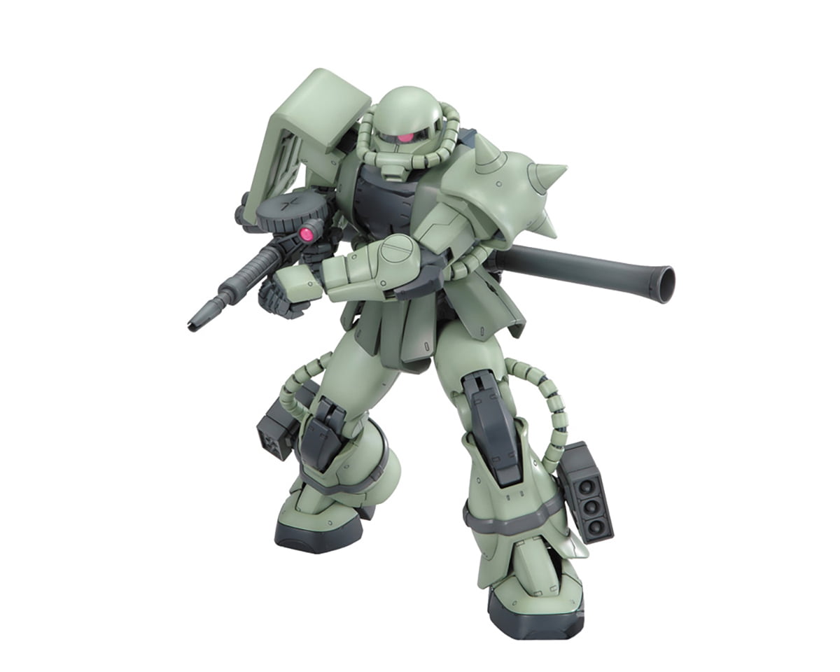 BANDAI SPIRITS BAN153144 Mobile Suit Gundam MG 1/100 MS-06F Zaku II Ver.2.0 