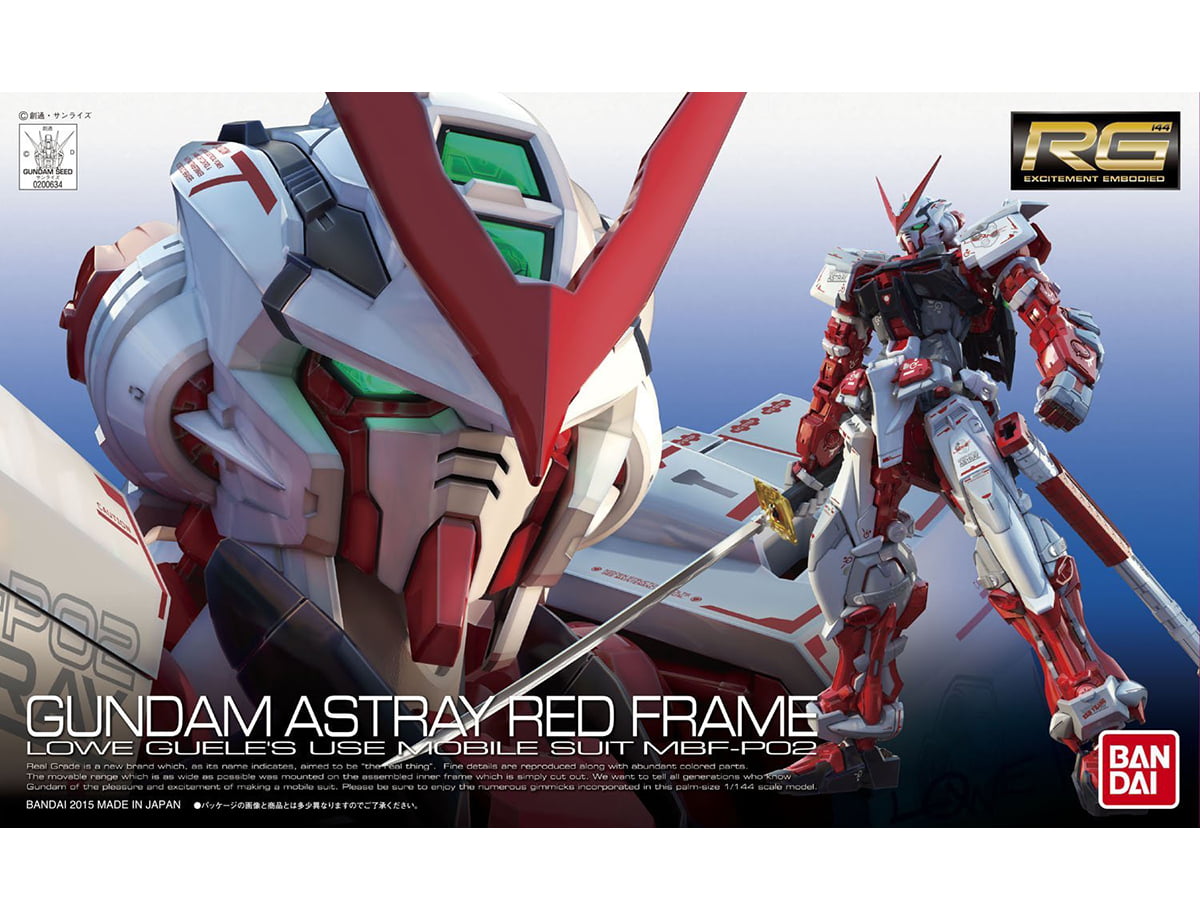 00 Red Frame 1/144 Scale Model Kit Gundam Seed Astray
