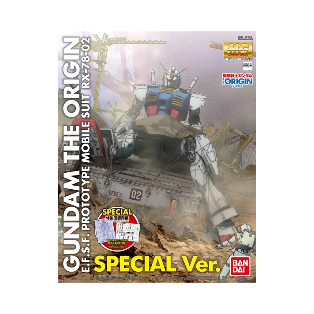 MG 1/100 RX-78-2 GUNDAM - THE ORIGIN - SPECIAL ED. - Rise of Gunpla