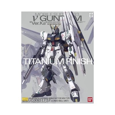 MG 1/100 RX-93 NU GUNDAM VER. KA TITANIUM FINISH