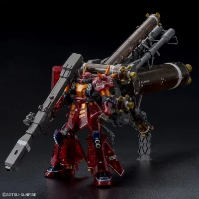 MG 1/100 ZAKU II HIGH MOBILITY TYPE PSYCHO ZAKU VER.KA (CLEAR COLOR)