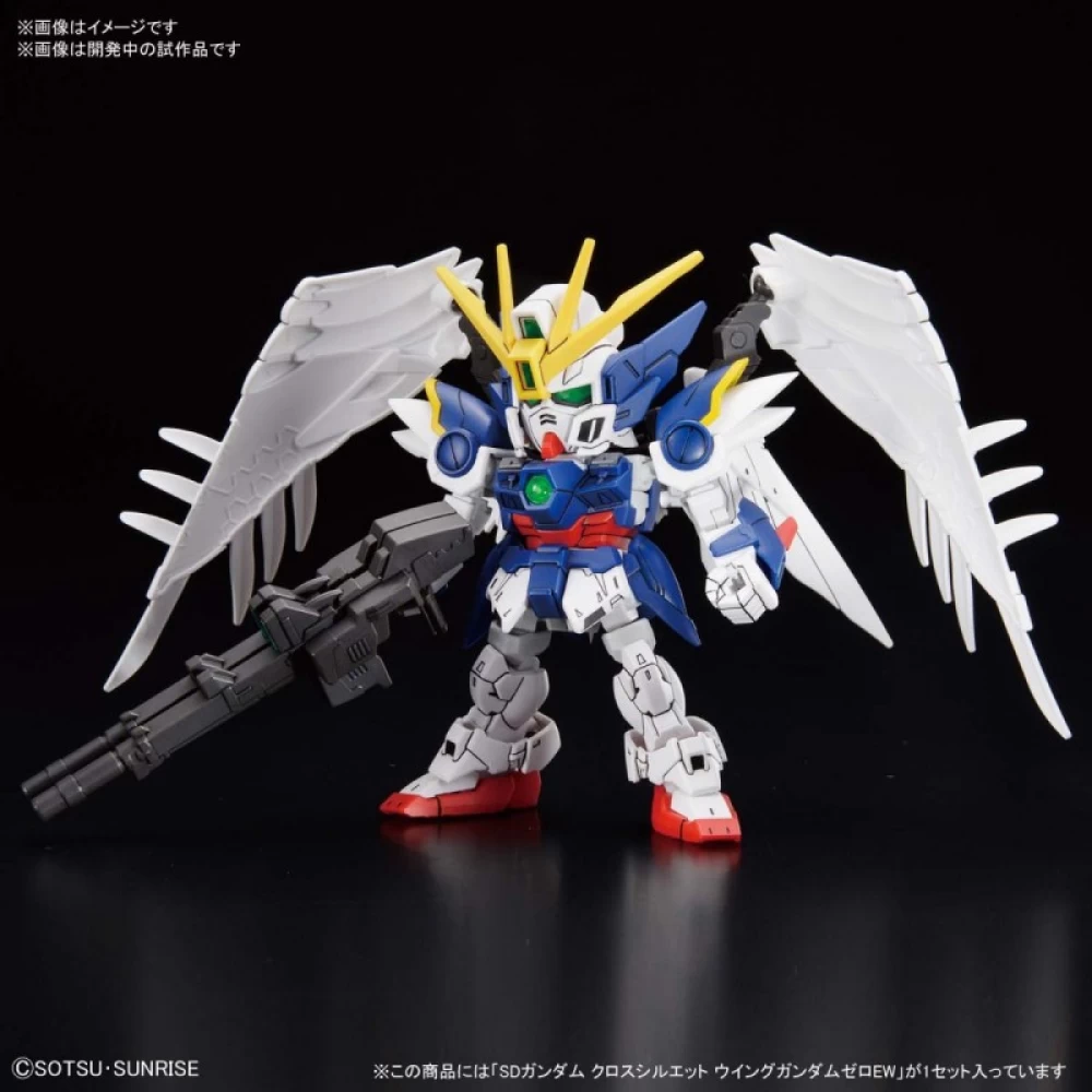 SD GUNDAM CROSS SILHOUETTE WING GUNDAM ZERO EW – Image 4