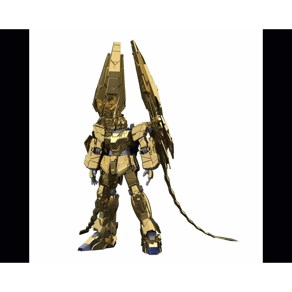 HGUC 1/144  GUNDAM PHENEX (UNICORN MODE) (NT VER.) (GOLD COATING) – Image 2