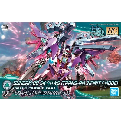 HGBD 1/144 GUNDAM 00 SKY HWS TRANS-AM INFINITY MODE