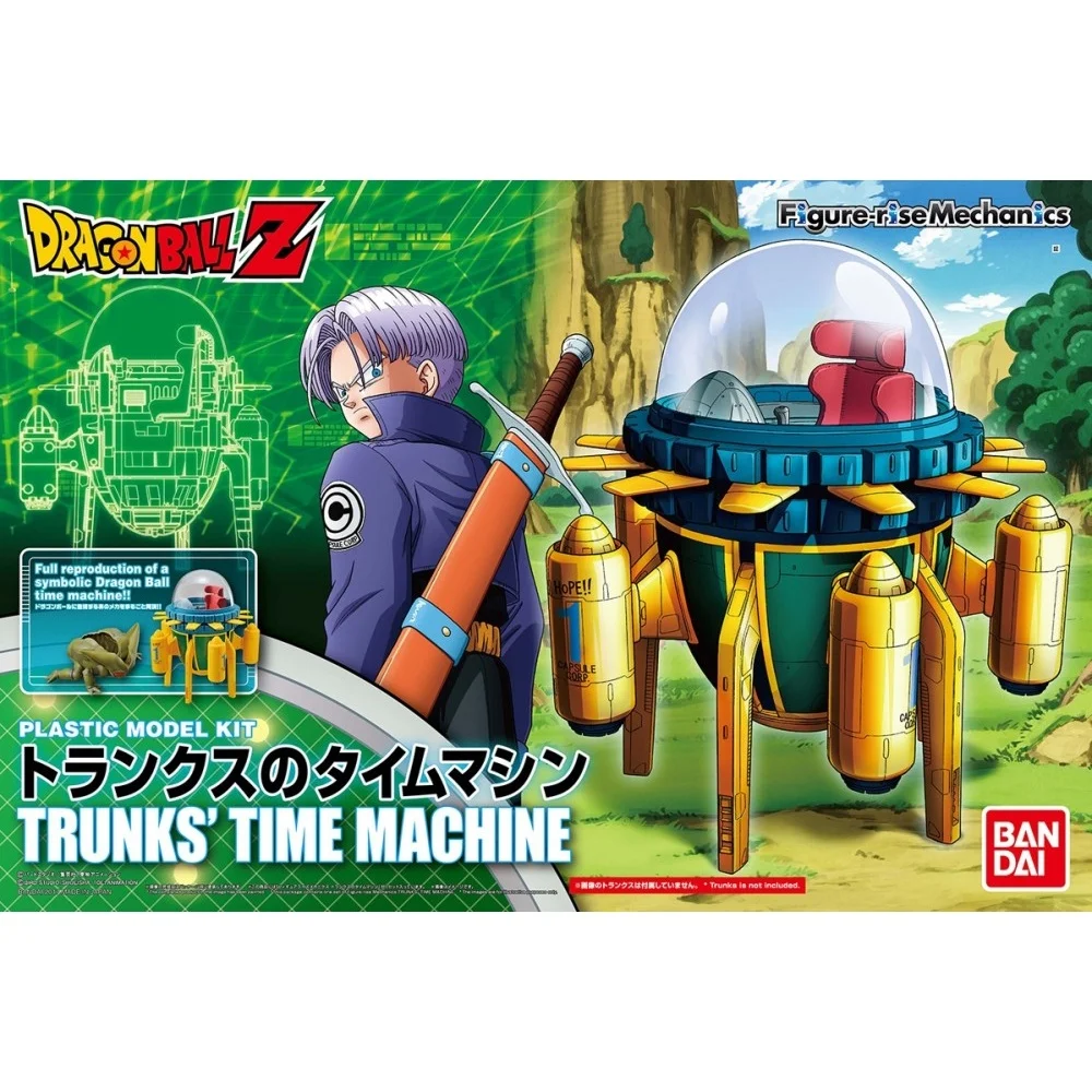 FIGURE-RISE DBZ MECHANICS TRUNKS TIME MACHINE - Rise of Gunpla