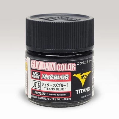 MR. GUNDAM COLOR UG17 TITAN'S BLUE 2 PAINT 10ML.