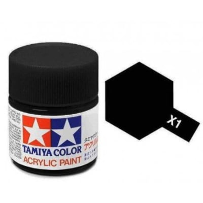 TAMIYA X-1 BLACK