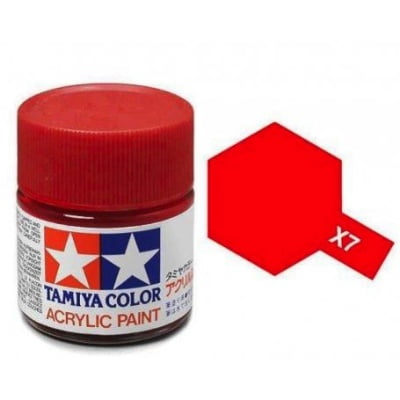 TAMIYA X-7 RED