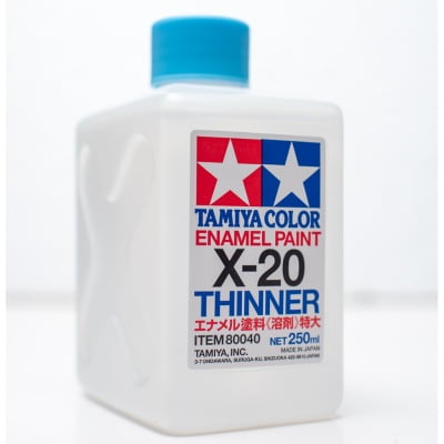 Tamiya Craft Tools 80030 ; X-20 Enamel Paint Thinner (40ml) For Model Kit