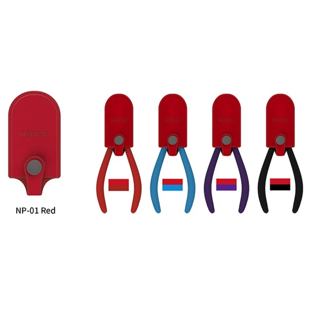 DSPIAE : PROTECTION PINCE EN CUIR (ROUGE) – Image 3