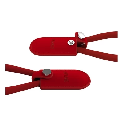 DSPIAE : PROTECTION PINCE EN CUIR (ROUGE)