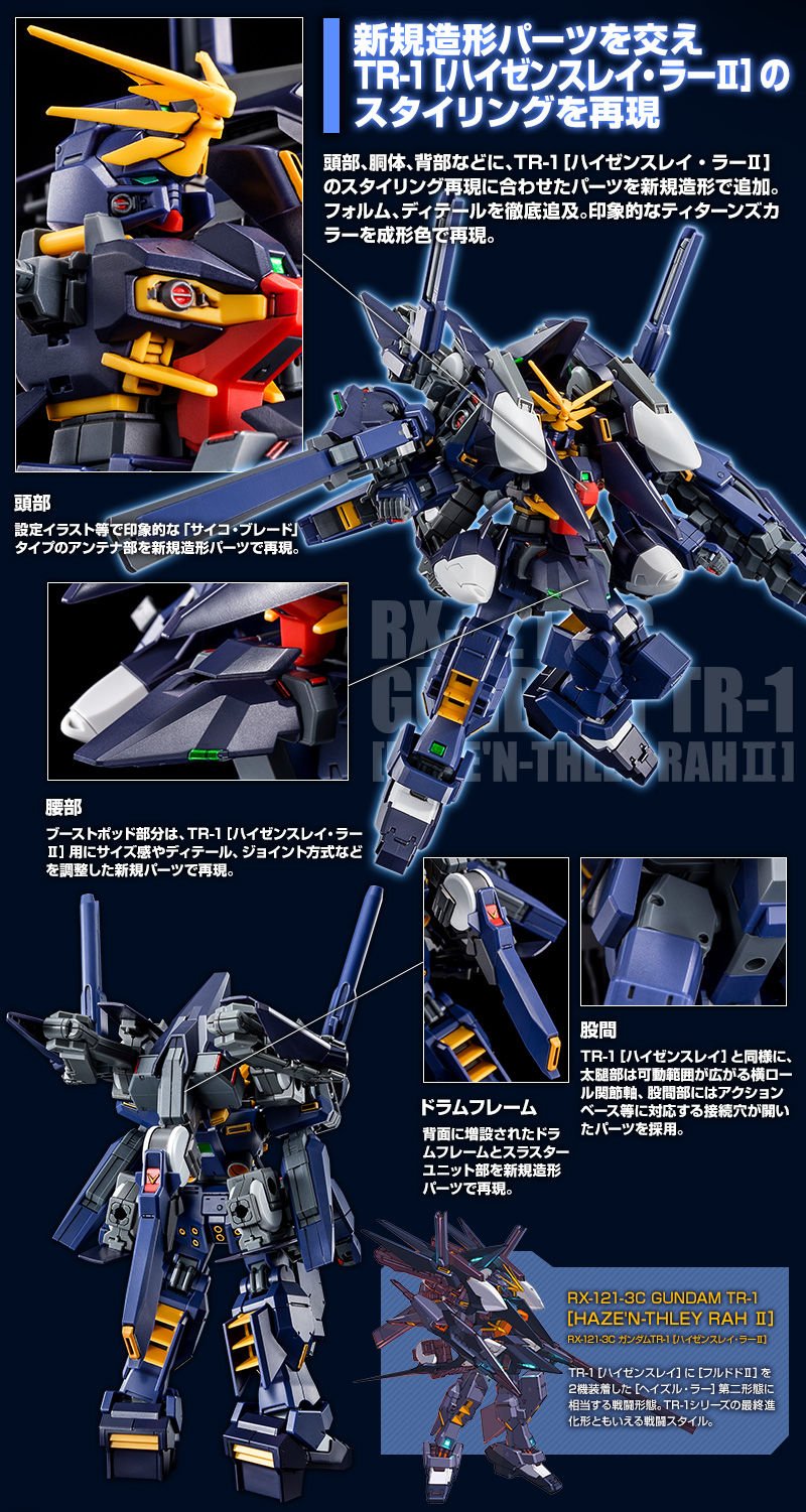 HGUC 1/144 RX-121-3C GUNDAM TR-1 (HAZE'N-THLEY RAH II) - Rise of 