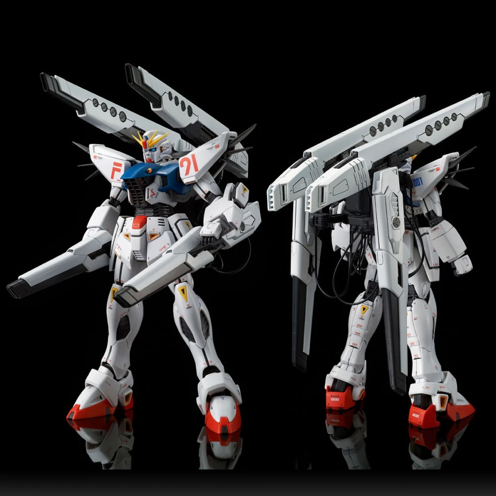 MG 1/100 GUNDAM F91 VER.2.0 BACK CANNON TYPE & TWIN V.S.B.R. SET UP TYPE – Image 11