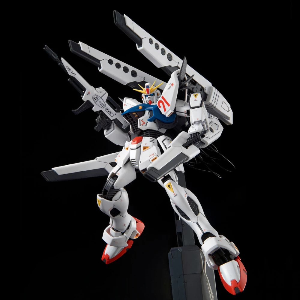 MG 1/100 GUNDAM F91 VER.2.0 BACK CANNON TYPE & TWIN V.S.B.R. SET UP TYPE – Image 9
