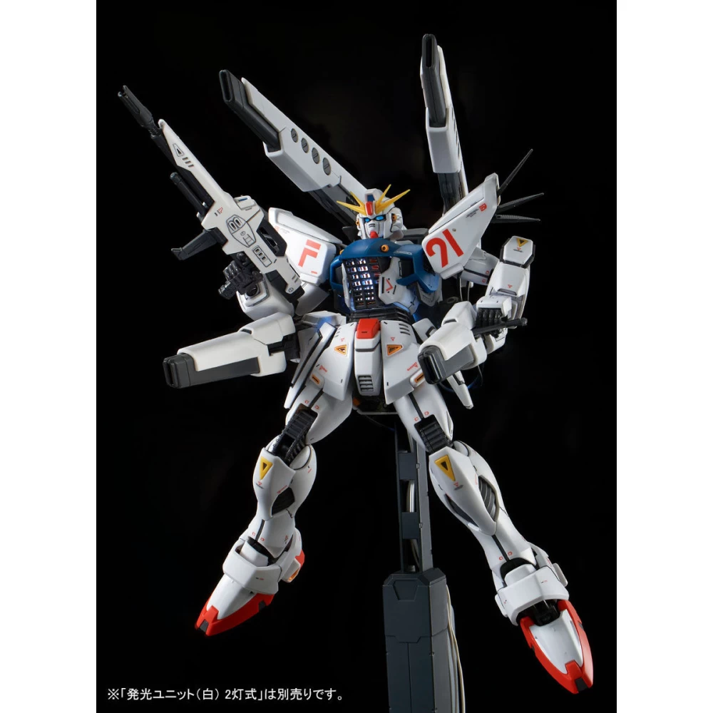 MG 1/100 GUNDAM F91 VER.2.0 BACK CANNON TYPE & TWIN V.S.B.R. SET UP TYPE – Image 4