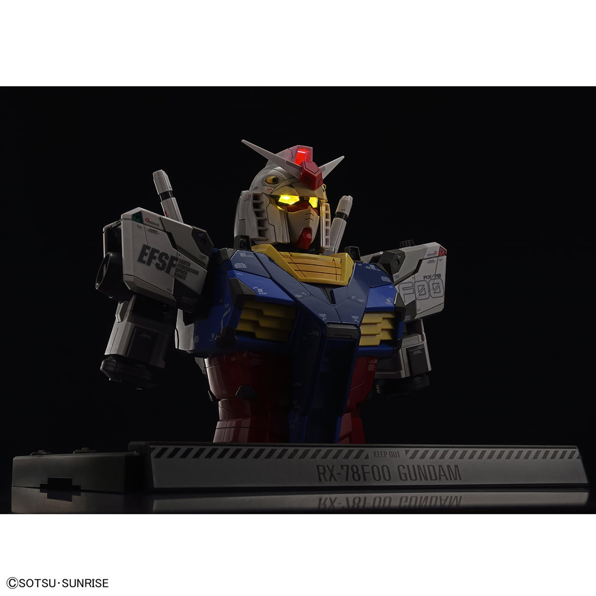 海外で買RX-78F00 ガンダム BUST MODEL 横浜 ガンプラ プラモデル