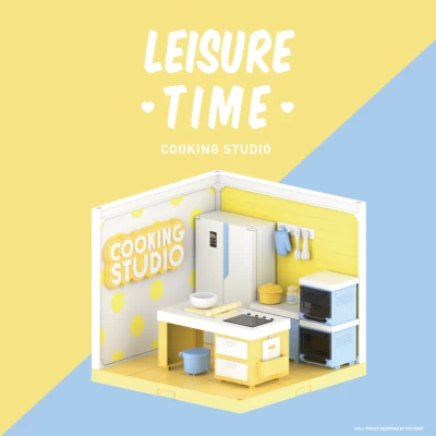 POP TOY HOUSE : LEISURE TIME : COOKING STUDIO