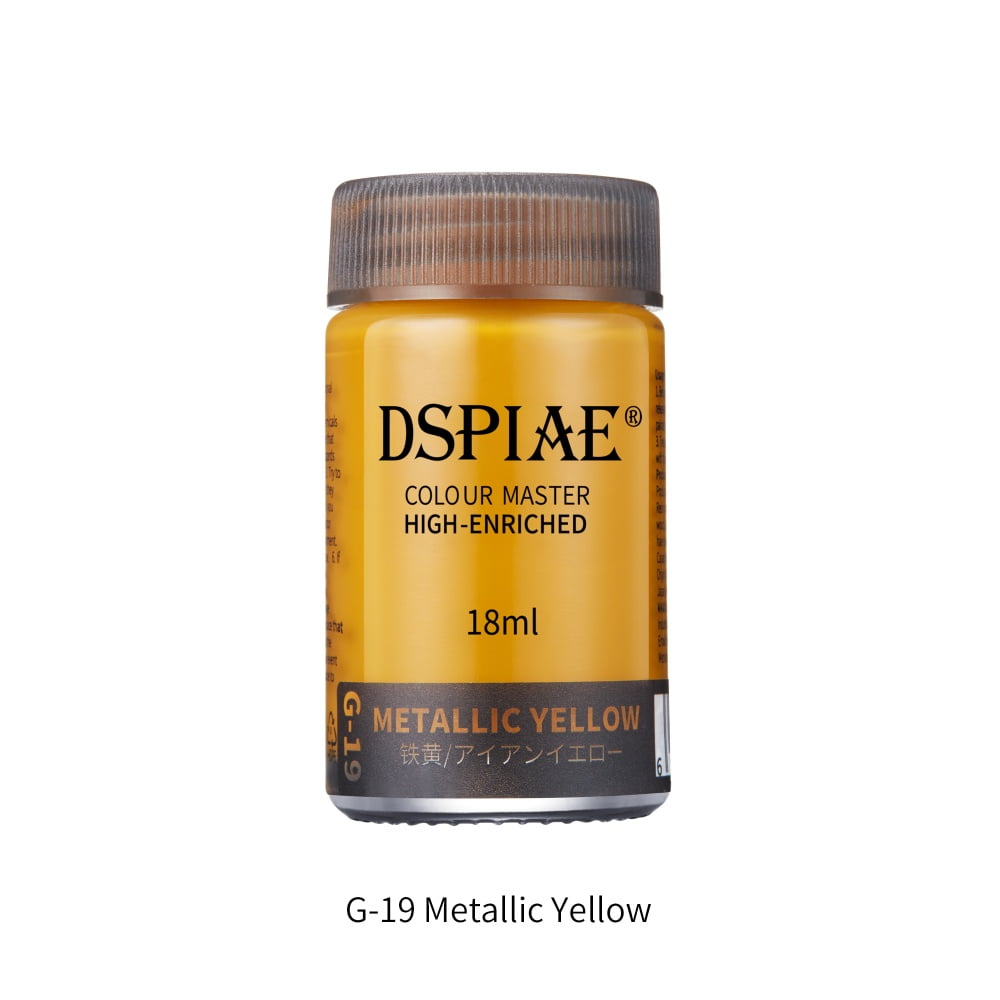 DSPIAE G-19 Metallic Yellow 18ml
