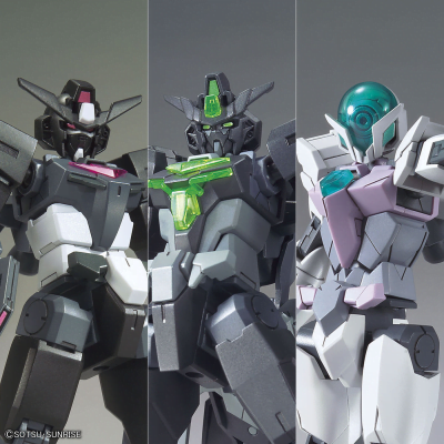 HG: 1/144 Core Gundam & Core Gundam II & Alus Core Gundam [Low Visibility Ver.] box art