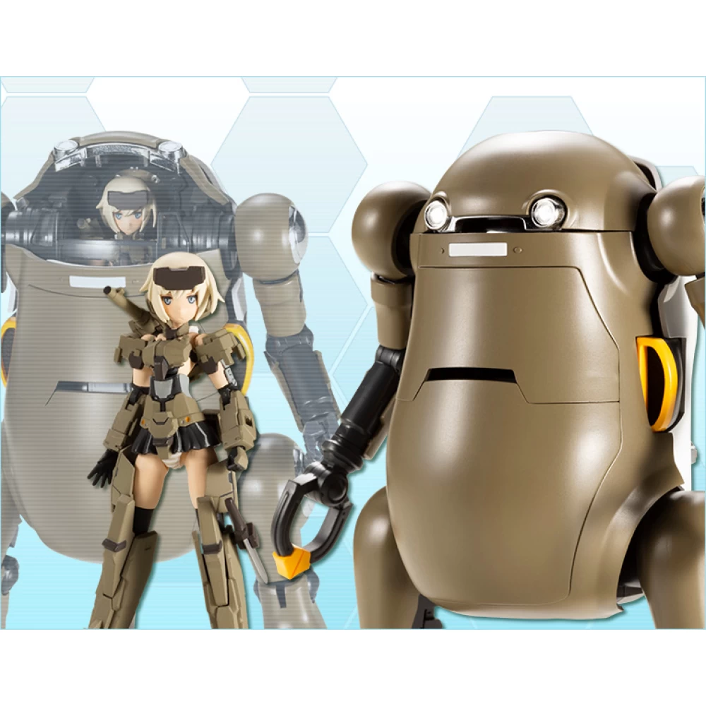 FRAME ARMS GIRL HAND SCALE GOURAI WITH MECHATRO WEGO BROWN