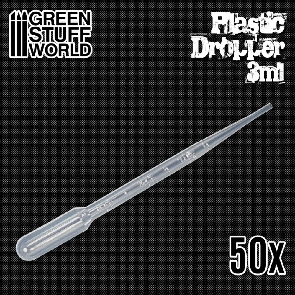 GSW LONG GRADUATED PIPETTES 50X