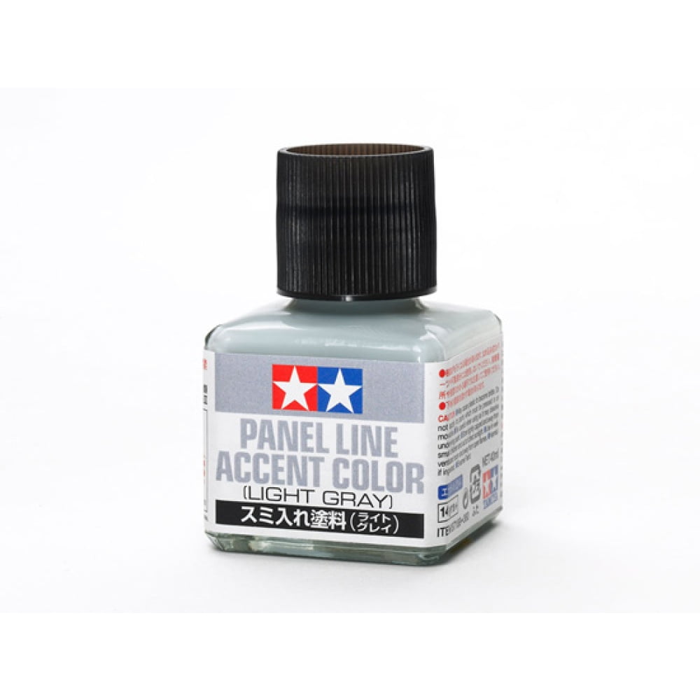 tamiya panel line accent color light gray bottle