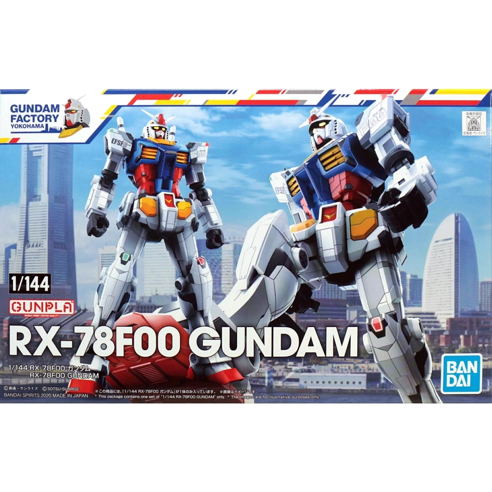 1/144 RX-78F00 GUNDAM (esclusiva Gundam Factory Yokohama