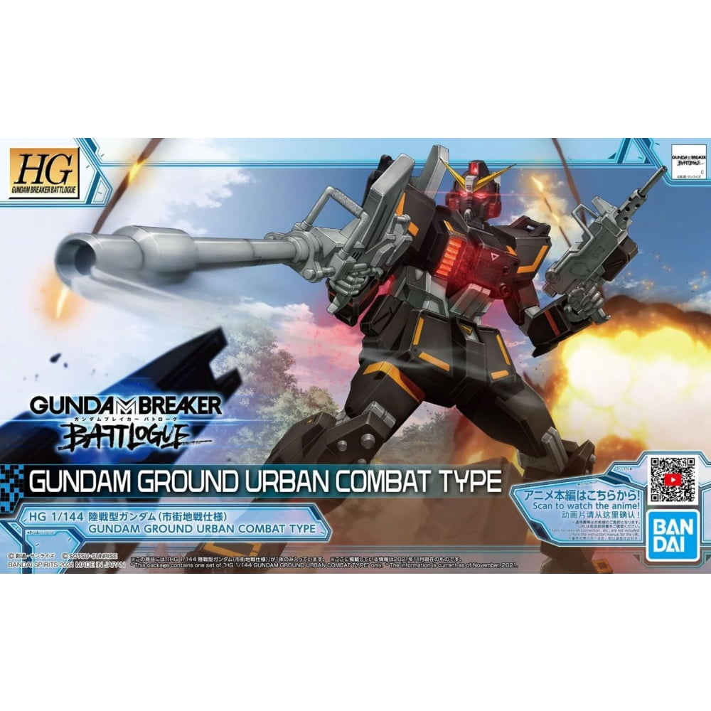 HGGB 1/144 Ground Type Gundam (Urban Warfare Specification)