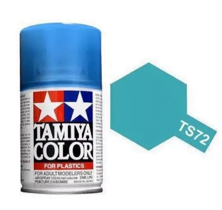 TAMIYA TS-72 CLEAR BLUE