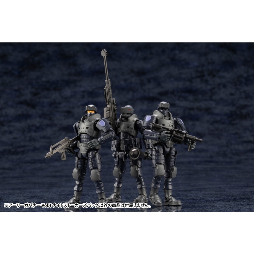 HEXA GEAR 1/24: PACOTE DE EARLY GOVERNOR Vol.1 NIGHT STALKERS