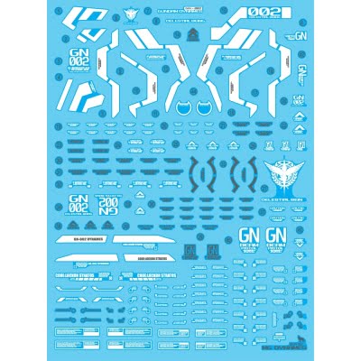 MG DYNAMES WATER DECAL(HOLO)