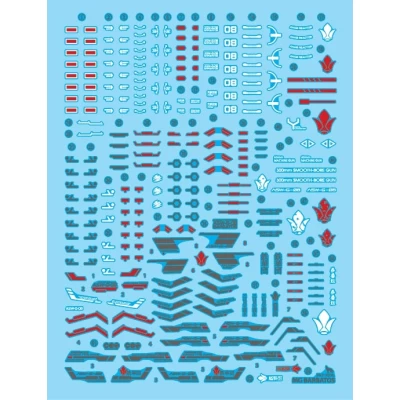 MG BARBATOS EXPANSION SET WATER DECAL