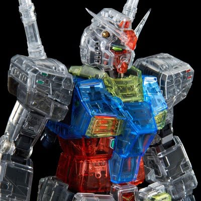 PG UNLEASHED CLEAR COLOR BODY FOR RX-78-2 GUNDAM