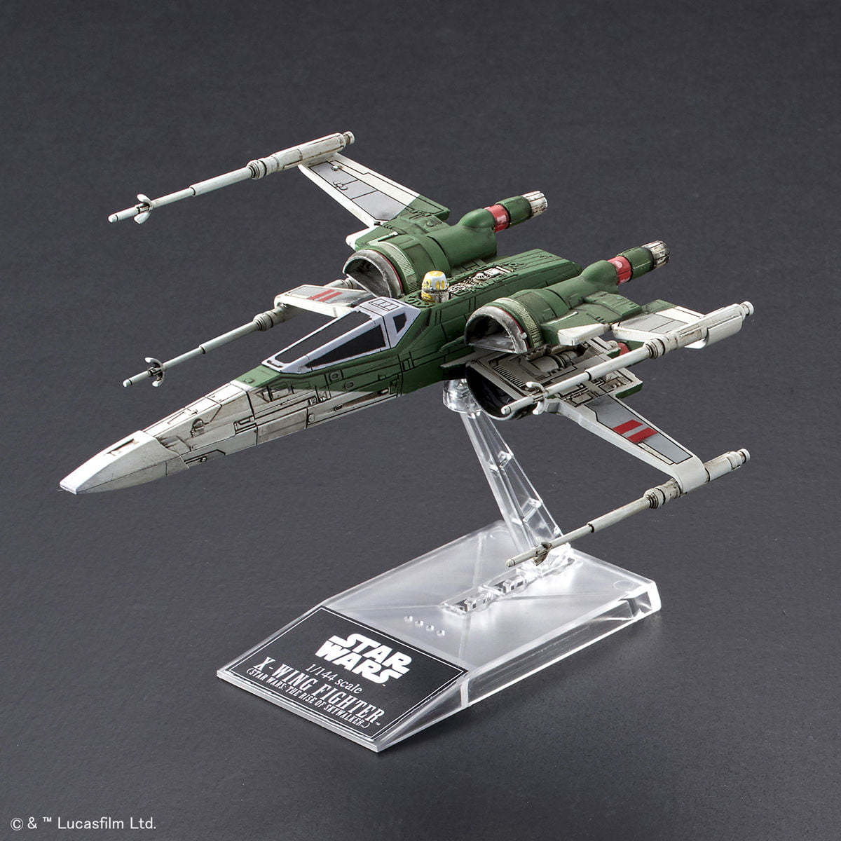 Details about   Bandai 1/144 Model Kit Star Wars The Rise of Skywalker Poe's X-Wing Fighter NEW 