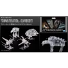 STAR WARS 1/144 & 1/350 & 1/540 STAR WARS: THE LAST JEDI CLEAR VEHICLE SET – Image 3