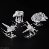 STAR WARS 1/144 & 1/350 & 1/540 STAR WARS: THE LAST JEDI CLEAR VEHICLE SET – Image 2