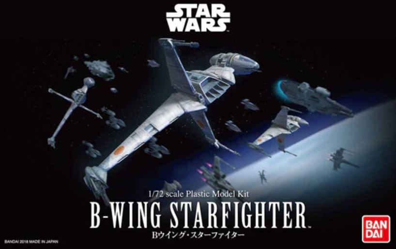 STAR WARS 1/72 B-WING FIGHTER