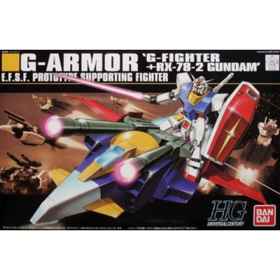 HGUC 1/144 G-ARMOR G-FIGHTER + RX-78-2 GUNDAM