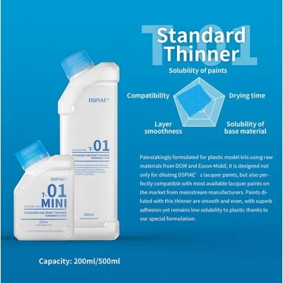 DSPIAE T-01 STANDARD COLOR THINNER 200ml