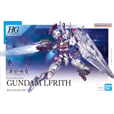 HG Gundam Lfrith -the witch from mercury-box art