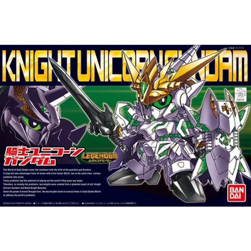 LegendBB SDBB ​​​​385 Knight Unicorn Gundam Box Art