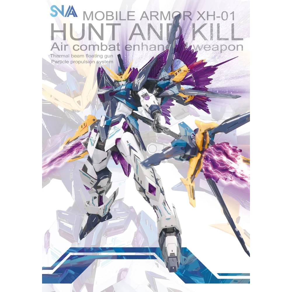 Mobile Armor XH-01 Hunting Falcon – Hunt and Kill – SNAA-Promo-Boxart