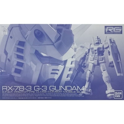 RG RX-78-3 G-3 Gundam G3 box art