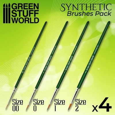 GSW GREEN SERIES Synthetic Brush Set